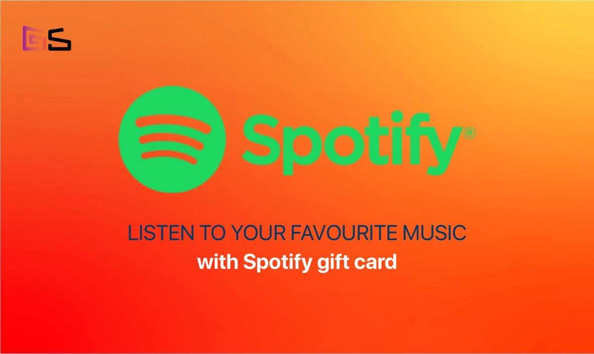 خرید گیفت کارت اسپاتیفای spotify با گارانتی معتبر و تحویل آنی